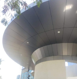 Cap Gemini  Airoli. Composite structure with ACP cladding   